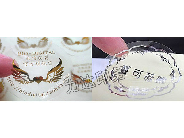 燙金、燙銀標簽